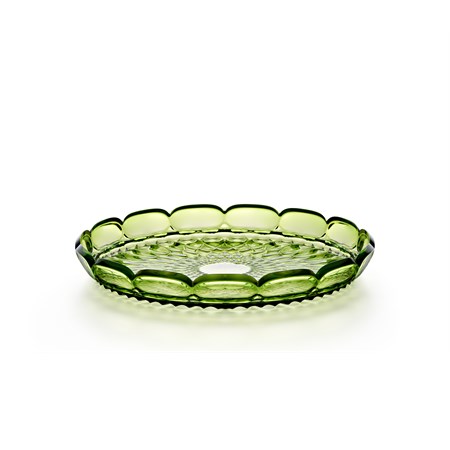vassoio tondo piccolo vanity verde ninfea